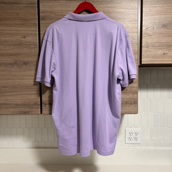 Polo Ralph Lauren Lavender Short Sleeve Collared Shirt Men’s  XL - Picture 3 of 5
